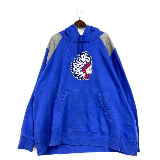 【現状渡し品】【メンズ】 NIKE ナイキ 380187-274 HOODED SWEATSHIRT フーデッドスウェットシャツ トップス パーカー 長袖 148-250708-ma-09-izu サイズ：3XL カラー：ブルー 万代Net店