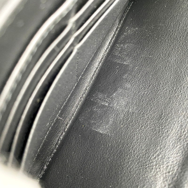 【中古品】【メンズ/レディース】 Christian Dior クリスチャンディオール 22-BO-1202 2ESBC252CDI CD ICON CALFSKIN LEATHER ROUND ZIPPER WALLET カーフスキンレザーラウンドジッパーウォレット 長財布 ロングウォレット 181-250506-ma-03-izu カラー：黒 万代Net店