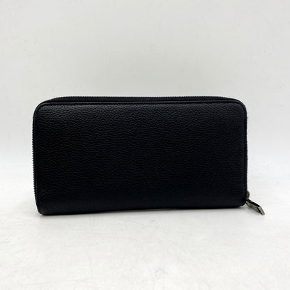【中古品】【メンズ/レディース】 Christian Dior クリスチャンディオール 22-BO-1202 2ESBC252CDI CD ICON CALFSKIN LEATHER ROUND ZIPPER WALLET カーフスキンレザーラウンドジッパーウォレット 長財布 ロングウォレット 181-250506-ma-03-izu カラー：黒 万代Net店