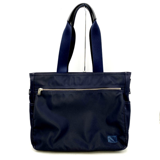 【中古品】【メンズ/レディース】 PORTER ポーター LIFT リフト TOTEBAG トートバッグ 鞄 カバン 188-250506-ma-01-izu カラー：ネイビー 万代Net店