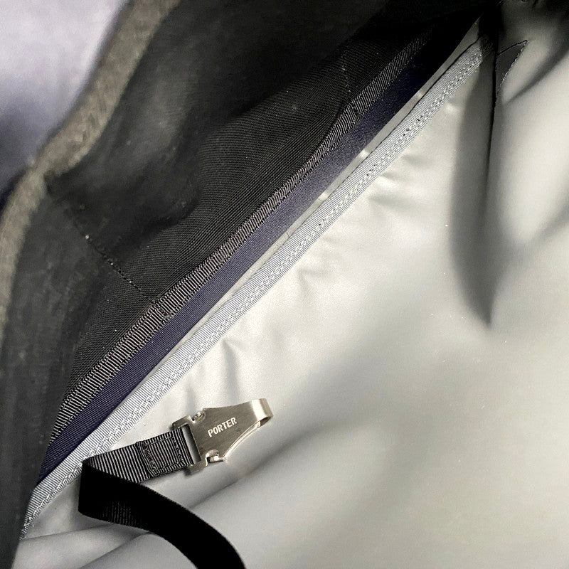 【中古品】【メンズ/レディース】 PORTER ポーター LIFT リフト TOTEBAG トートバッグ 鞄 カバン 188-250506-ma-01-izu カラー：ネイビー 万代Net店