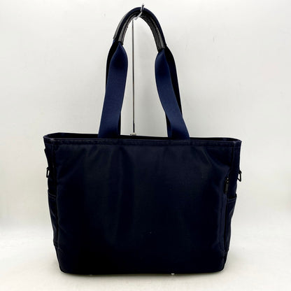 【中古品】【メンズ/レディース】 PORTER ポーター LIFT リフト TOTEBAG トートバッグ 鞄 カバン 188-250506-ma-01-izu カラー：ネイビー 万代Net店