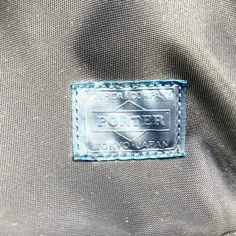 【中古品】【メンズ/レディース】 PORTER ポーター LIFT リフト TOTEBAG トートバッグ 鞄 カバン 188-250506-ma-01-izu カラー：ネイビー 万代Net店