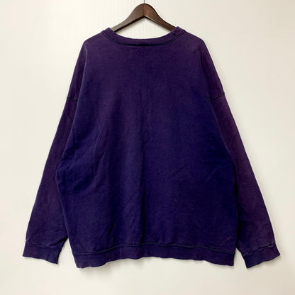 【現状渡し品】【メンズ】 OLD NIKE オールドナイキ CREWNECK SWEATSHIRT クルーネック スウェットシャツ USA製 鬼フェード 白タグ トレーナー 長袖 トップス 146-250506-as-18-izu サイズ：XXL カラー：パープル 万代Net店