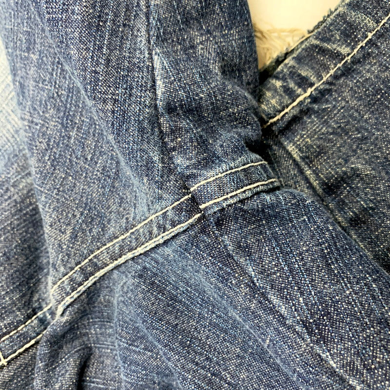 【中古品】【メンズ】 FOCUS JEANS フォーカス ジーンズ POCKET DESIGN BAGGY DENIM PANTS ポケットデザイン バギーデニムパンツ ボトムス 157-250506-as-25-izu サイズ：40 カラー：インディゴ 万代Net店