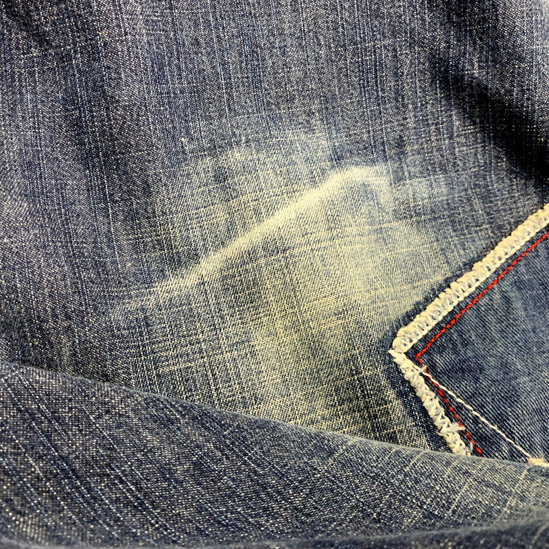 【中古品】【メンズ】 FOCUS JEANS フォーカス ジーンズ POCKET DESIGN BAGGY DENIM PANTS ポケットデザイン バギーデニムパンツ ボトムス 157-250506-as-25-izu サイズ：40 カラー：インディゴ 万代Net店