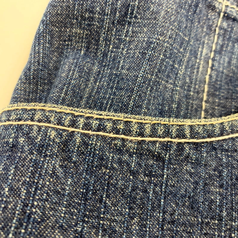 【中古品】【メンズ】 FOCUS JEANS フォーカス ジーンズ POCKET DESIGN BAGGY DENIM PANTS ポケットデザイン バギーデニムパンツ ボトムス 157-250506-as-25-izu サイズ：40 カラー：インディゴ 万代Net店