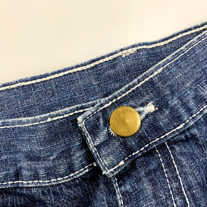 【中古品】【メンズ】 FOCUS JEANS フォーカス ジーンズ POCKET DESIGN BAGGY DENIM PANTS ポケットデザイン バギーデニムパンツ ボトムス 157-250506-as-25-izu サイズ：40 カラー：インディゴ 万代Net店