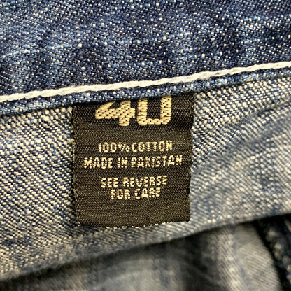 【中古品】【メンズ】 FOCUS JEANS フォーカス ジーンズ POCKET DESIGN BAGGY DENIM PANTS ポケットデザイン バギーデニムパンツ ボトムス 157-250506-as-25-izu サイズ：40 カラー：インディゴ 万代Net店