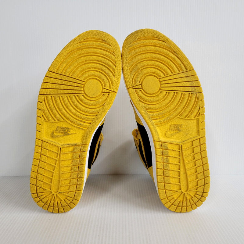 【中古品】【メンズ】 NIKE ナイキ AIR JORDAN 1 RETRO HIGH OG 555088-701 エア ジョーダン 1 レトロ ハイ OG スニーカー シューズ 靴 160-250506-as-06-izu サイズ：28cm カラー：POLLEN/WHITE-BLACK 万代Net店