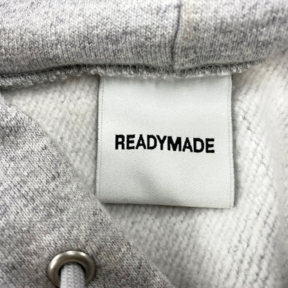 【中古品】【メンズ】 READYMADE レディメイド BIG HOODIE LOGO RE-CO-GY-00-00-285 ビッグ フーディー ロゴ パーカー 長袖 トップス 142-250506-as-11-izu サイズ：L カラー：グレー 万代Net店