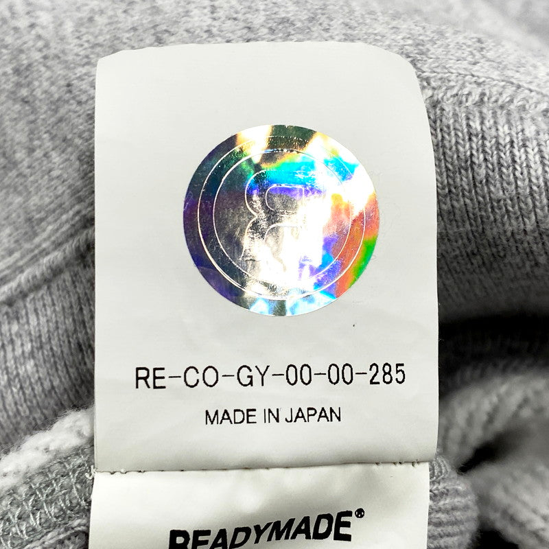 【中古品】【メンズ】 READYMADE レディメイド BIG HOODIE LOGO RE-CO-GY-00-00-285 ビッグ フーディー ロゴ パーカー 長袖 トップス 142-250506-as-11-izu サイズ：L カラー：グレー 万代Net店