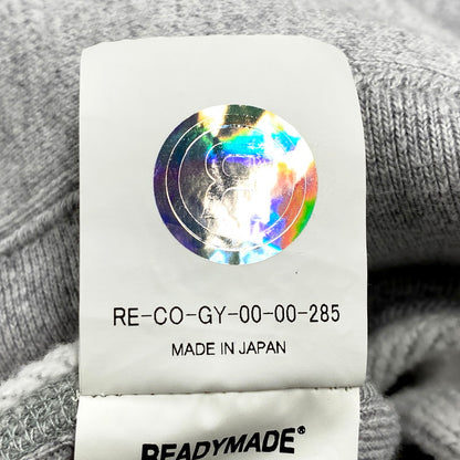【中古品】【メンズ】 READYMADE レディメイド BIG HOODIE LOGO RE-CO-GY-00-00-285 ビッグ フーディー ロゴ パーカー 長袖 トップス 142-250506-as-11-izu サイズ：L カラー：グレー 万代Net店