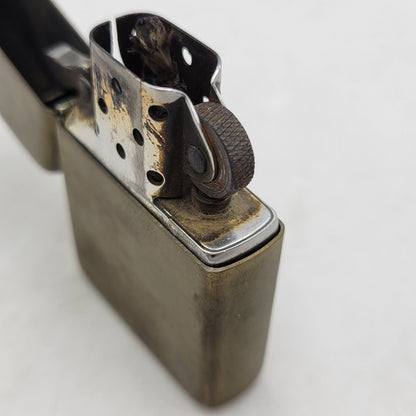 【中古品】【メンズ/レディース】 ZIPPO ジッポ SOLID OIL LIGHTER BRASS オイルライター 1989年製 喫煙具 小物 206-250529-as-10-izu カラー：ゴールド 万代Net店