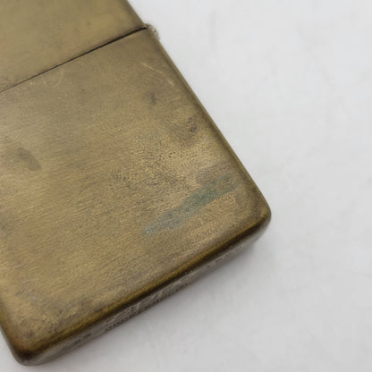 【中古品】【メンズ/レディース】 ZIPPO ジッポ SOLID OIL LIGHTER BRASS オイルライター 1989年製 喫煙具 小物 206-250529-as-10-izu カラー：ゴールド 万代Net店