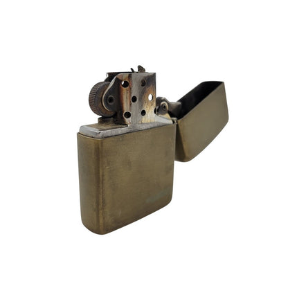 【中古品】【メンズ/レディース】 ZIPPO ジッポ SOLID OIL LIGHTER BRASS オイルライター 1989年製 喫煙具 小物 206-250529-as-10-izu カラー：ゴールド 万代Net店