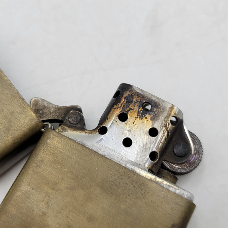 【中古品】【メンズ/レディース】 ZIPPO ジッポ SOLID OIL LIGHTER BRASS オイルライター 1989年製 喫煙具 小物 206-250529-as-10-izu カラー：ゴールド 万代Net店