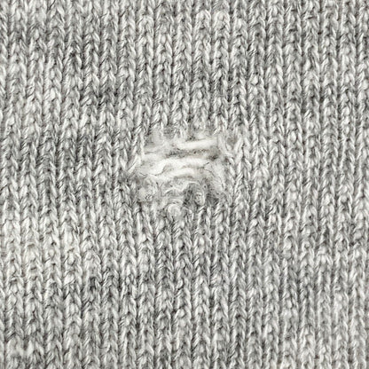 【現状渡し品】【メンズ】 Champion チャンピオン REVERSE WEAVE リバースウィーブ USA製 刺繡タグ WAPPEN CREWNECK SWEATSHIRT ワッペン クルーネック スウェットシャツ トレーナー トップス 146-250507-ya-01-izu サイズ：XL カラー：グレー 万代Net店