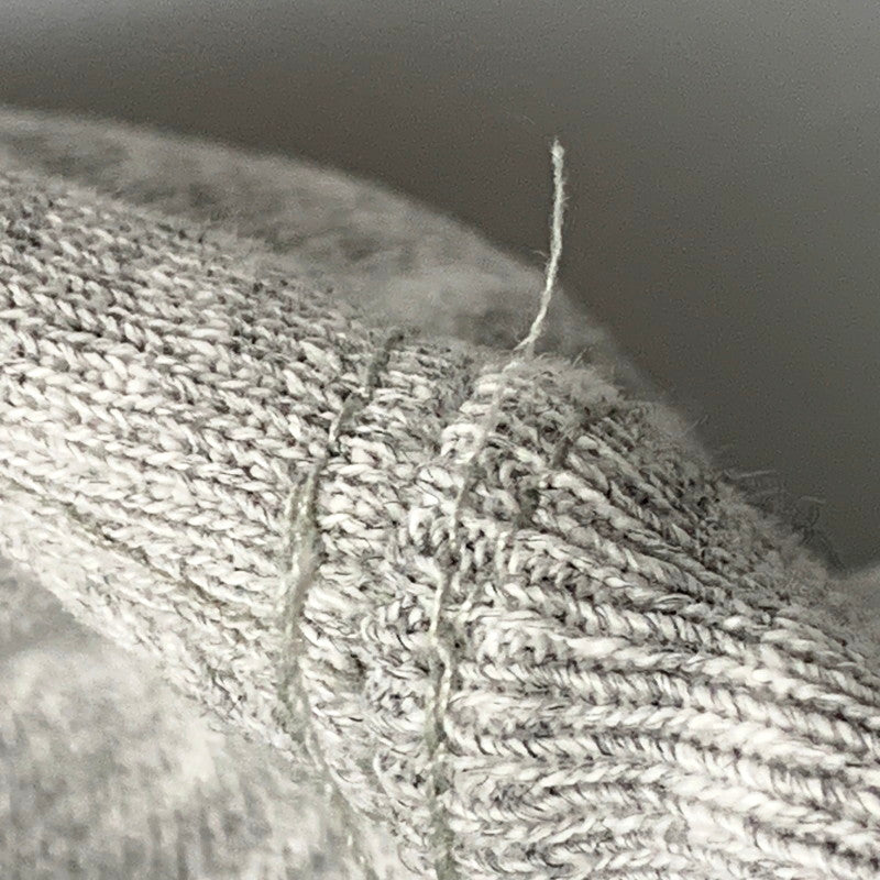 【現状渡し品】【メンズ】 Champion チャンピオン REVERSE WEAVE リバースウィーブ USA製 刺繡タグ WAPPEN CREWNECK SWEATSHIRT ワッペン クルーネック スウェットシャツ トレーナー トップス 146-250507-ya-01-izu サイズ：XL カラー：グレー 万代Net店