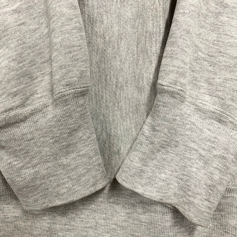 【現状渡し品】【メンズ】 Champion チャンピオン REVERSE WEAVE リバースウィーブ USA製 刺繡タグ WAPPEN CREWNECK SWEATSHIRT ワッペン クルーネック スウェットシャツ トレーナー トップス 146-250507-ya-01-izu サイズ：XL カラー：グレー 万代Net店