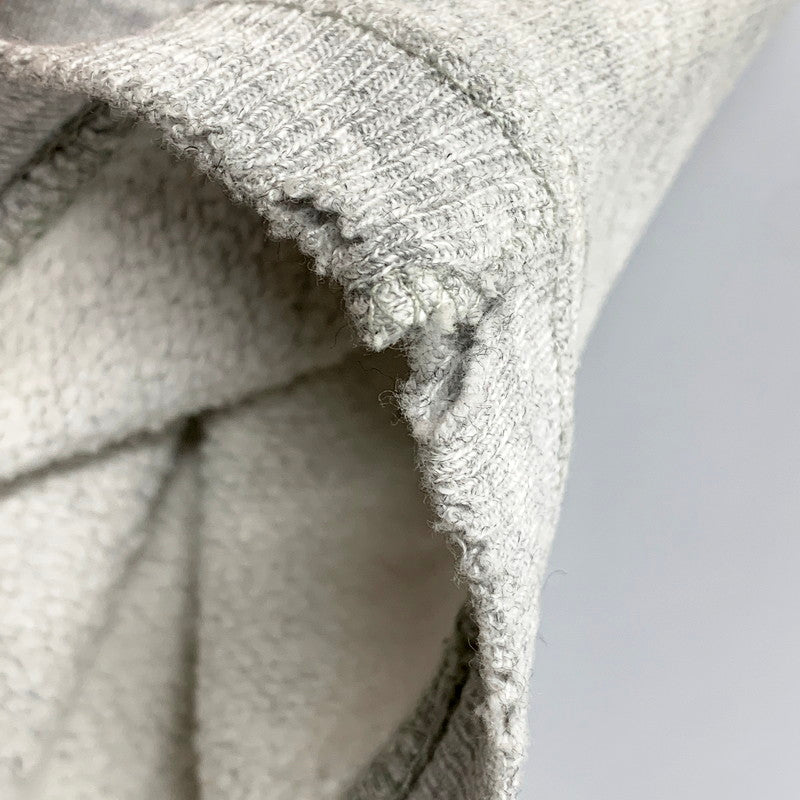 【現状渡し品】【メンズ】 Champion チャンピオン REVERSE WEAVE リバースウィーブ USA製 刺繡タグ WAPPEN CREWNECK SWEATSHIRT ワッペン クルーネック スウェットシャツ トレーナー トップス 146-250507-ya-01-izu サイズ：XL カラー：グレー 万代Net店