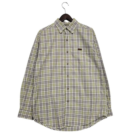 【中古品】【メンズ】 Carhartt カーハート LS BD CHECK SHIRT S194-DEP ロングスリーブ ボタンダウン チェックシャツ 長袖 トップス 146-250524-as-22-izu サイズ：M カラー：マルチカラー 万代Net店