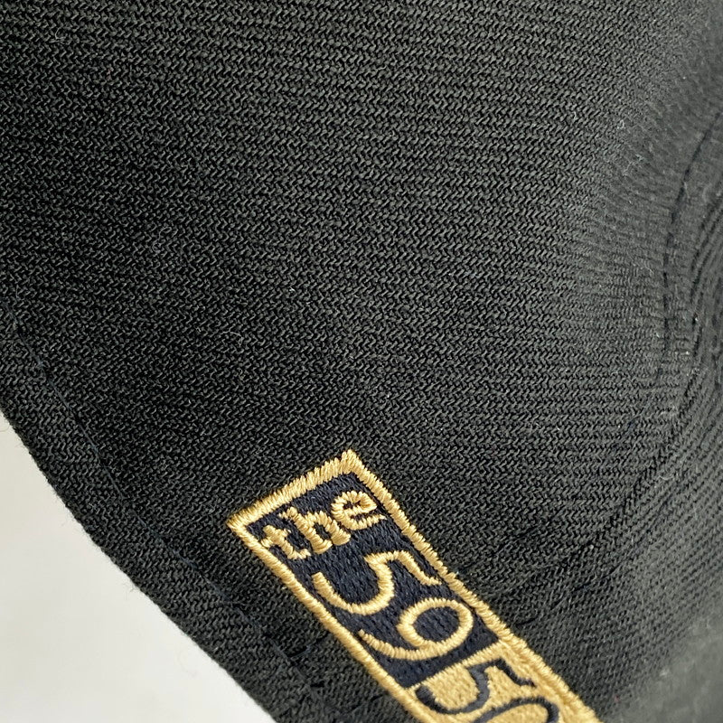 【中古品】【メンズ/レディース】 NEW ERA ニューエラ 59FIFTY 59FIFTY DAY MEMORIAL COLLECTION RETRO CROWN CAP メモリアルコレクション レトロクラウンキャップ ロゴ 刺繍 帽子 服飾雑貨 185-250510-ay-22-izu サイズ：8 カラー：ブラック 万代Net店