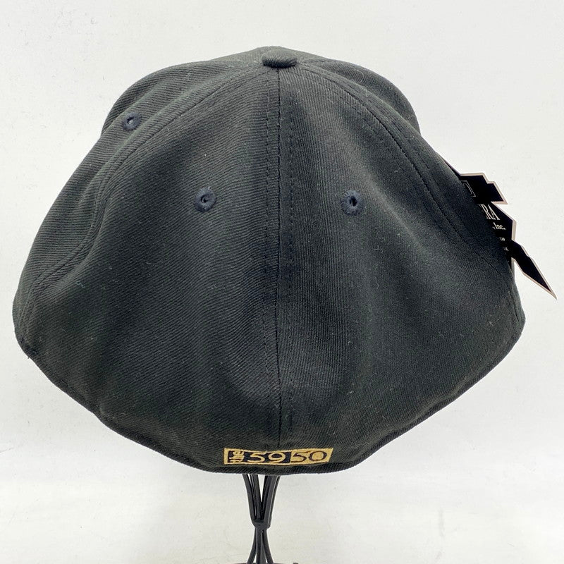 【中古品】【メンズ/レディース】 NEW ERA ニューエラ 59FIFTY 59FIFTY DAY MEMORIAL COLLECTION RETRO CROWN CAP メモリアルコレクション レトロクラウンキャップ ロゴ 刺繍 帽子 服飾雑貨 185-250510-ay-22-izu サイズ：8 カラー：ブラック 万代Net店