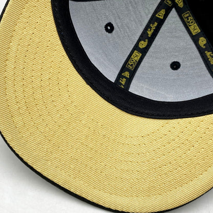 【中古品】【メンズ/レディース】 NEW ERA ニューエラ 59FIFTY 59FIFTY DAY MEMORIAL COLLECTION RETRO CROWN CAP メモリアルコレクション レトロクラウンキャップ ロゴ 刺繍 帽子 服飾雑貨 185-250510-ay-22-izu サイズ：8 カラー：ブラック 万代Net店