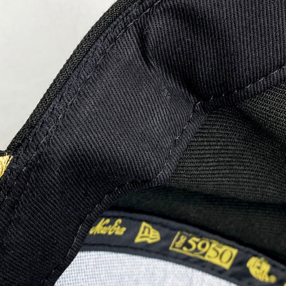 【中古品】【メンズ/レディース】 NEW ERA ニューエラ 59FIFTY 59FIFTY DAY MEMORIAL COLLECTION RETRO CROWN CAP メモリアルコレクション レトロクラウンキャップ ロゴ 刺繍 帽子 服飾雑貨 185-250510-ay-22-izu サイズ：8 カラー：ブラック 万代Net店