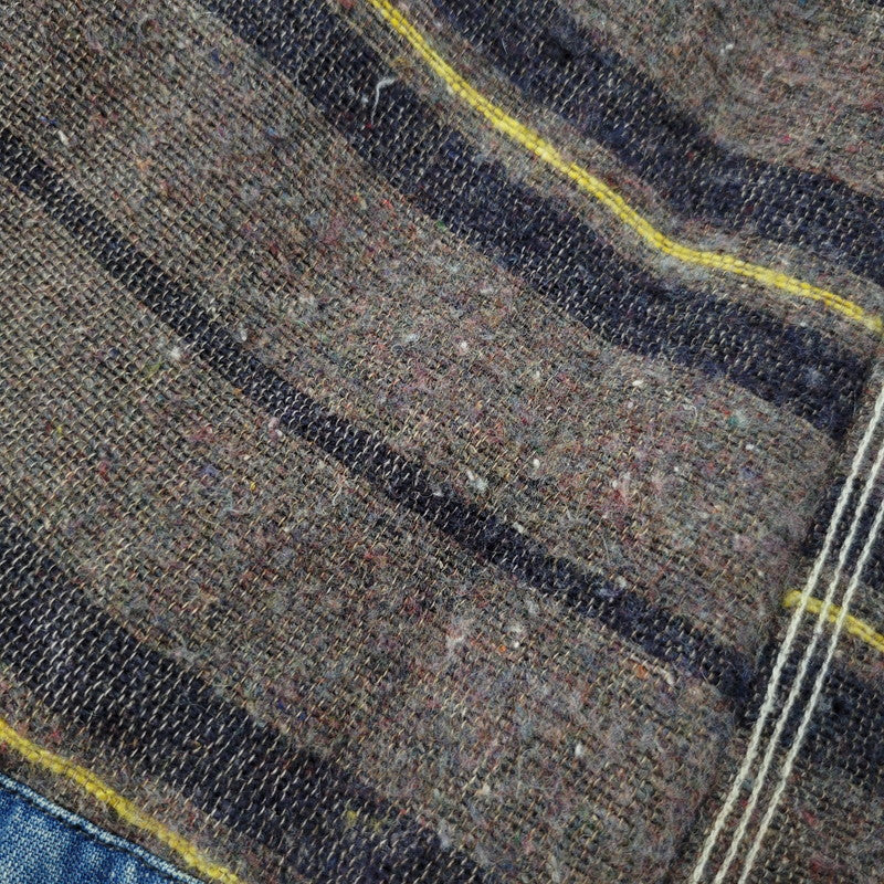 【現状渡し品】【メンズ】 Lee リー DOPE ONE BLANKET LINER DENIM COVERALLS JACKET ブランケットライナー デニムカバーオールジャケット USA製 アウター 146-250508-as-13-izu カラー：インディゴ 万代Net店