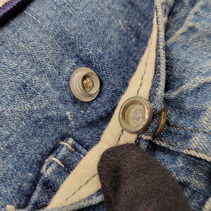 【現状渡し品】【メンズ】 Lee リー DOPE ONE BLANKET LINER DENIM COVERALLS JACKET ブランケットライナー デニムカバーオールジャケット USA製 アウター 146-250508-as-13-izu カラー：インディゴ 万代Net店