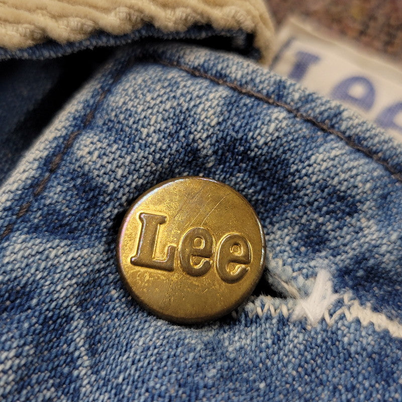 【現状渡し品】【メンズ】 Lee リー DOPE ONE BLANKET LINER DENIM COVERALLS JACKET ブランケットライナー デニムカバーオールジャケット USA製 アウター 146-250508-as-13-izu カラー：インディゴ 万代Net店