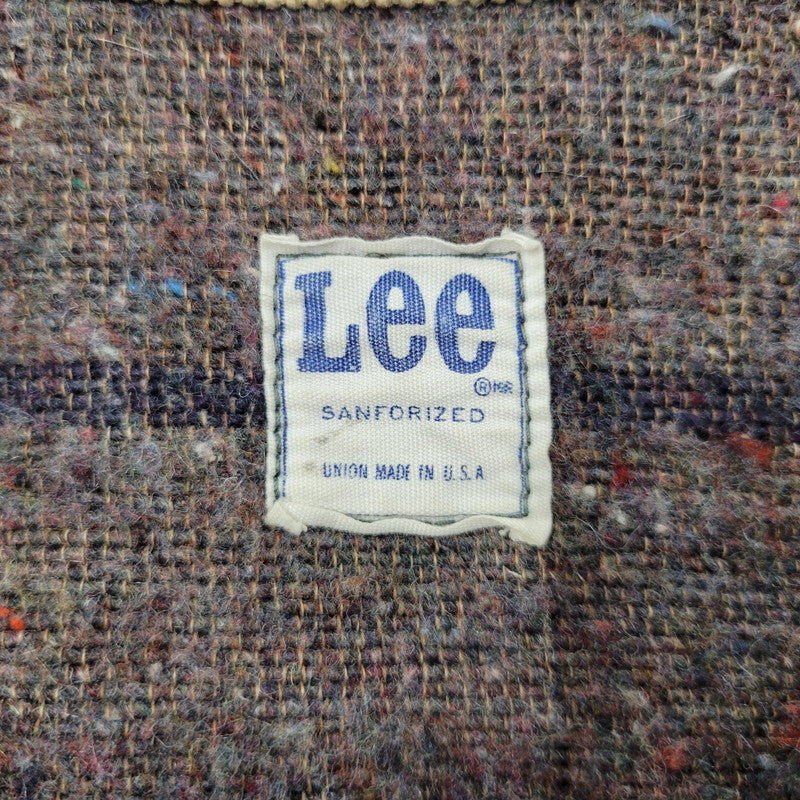 【現状渡し品】【メンズ】 Lee リー DOPE ONE BLANKET LINER DENIM COVERALLS JACKET ブランケットライナー デニムカバーオールジャケット USA製 アウター 146-250508-as-13-izu カラー：インディゴ 万代Net店