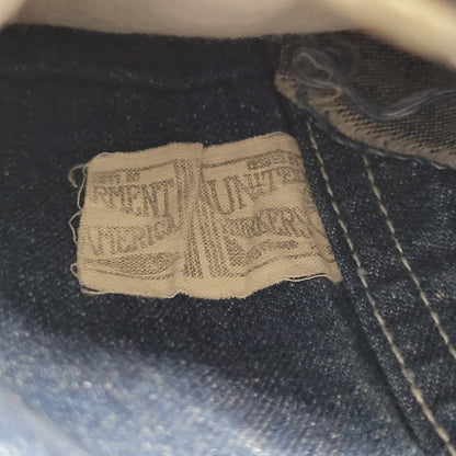 【現状渡し品】【メンズ】 Lee リー DOPE ONE BLANKET LINER DENIM COVERALLS JACKET ブランケットライナー デニムカバーオールジャケット USA製 アウター 146-250508-as-13-izu カラー：インディゴ 万代Net店