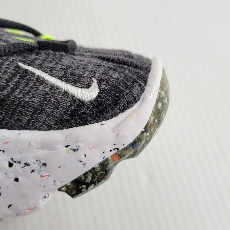 【中古美品】【メンズ】 NIKE ナイキ SPACE HIPPIE 04 CZ6398-010 スペース ヒッピー 04 スニーカー シューズ 靴 160-250508-as-04-izu サイズ：28cm カラー：BLACK/BLACK-VOLT-WHITE 万代Net店