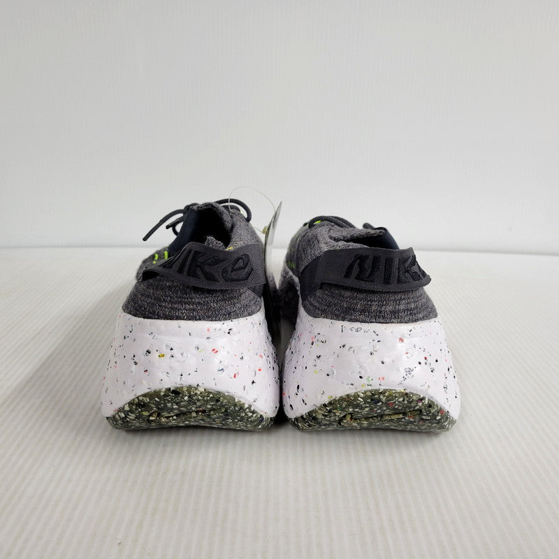 【中古美品】【メンズ】 NIKE ナイキ SPACE HIPPIE 04 CZ6398-010 スペース ヒッピー 04 スニーカー シューズ 靴 160-250508-as-04-izu サイズ：28cm カラー：BLACK/BLACK-VOLT-WHITE 万代Net店