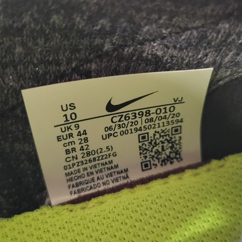 【中古美品】【メンズ】 NIKE ナイキ SPACE HIPPIE 04 CZ6398-010 スペース ヒッピー 04 スニーカー シューズ 靴 160-250508-as-04-izu サイズ：28cm カラー：BLACK/BLACK-VOLT-WHITE 万代Net店