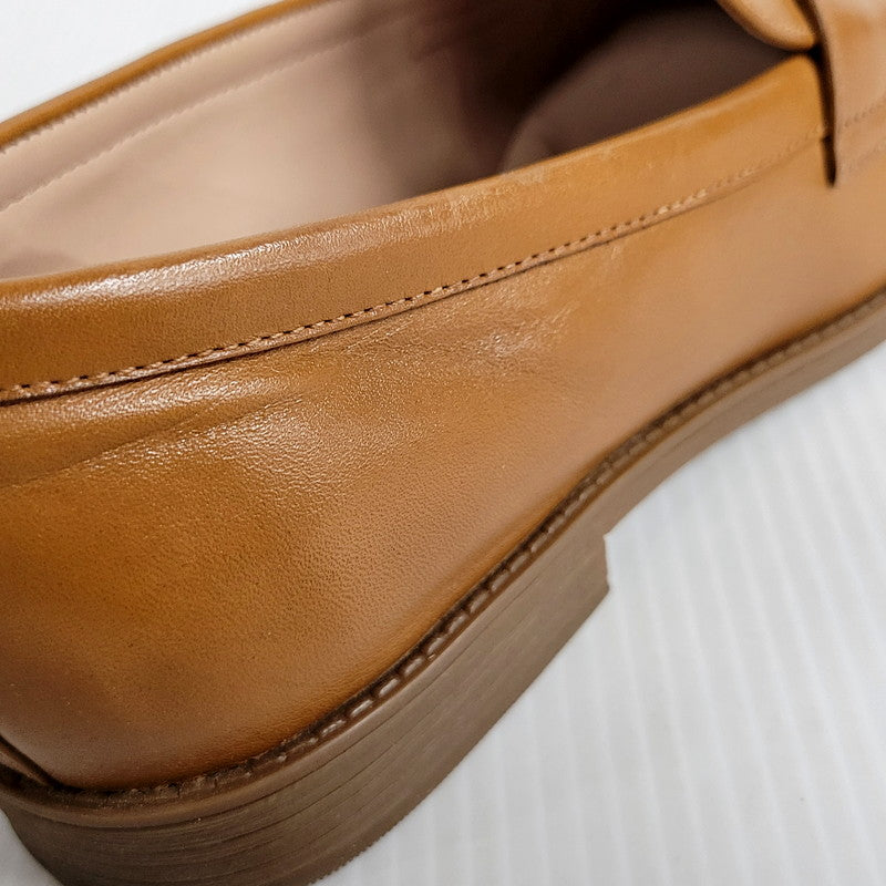 【中古品】【レディース】 COLE HAAN コールハーン STASSI PENNY LOAFER W28189 スタッシ ペニー ローファー シューズ 靴 167-250508-as-02-izu サイズ：24.5cm カラー：PECAN LTR 万代Net店
