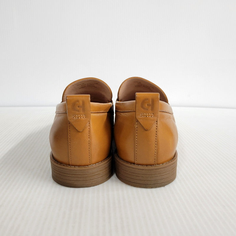 【中古品】【レディース】 COLE HAAN コールハーン STASSI PENNY LOAFER W28189 スタッシ ペニー ローファー シューズ 靴 167-250508-as-02-izu サイズ：24.5cm カラー：PECAN LTR 万代Net店