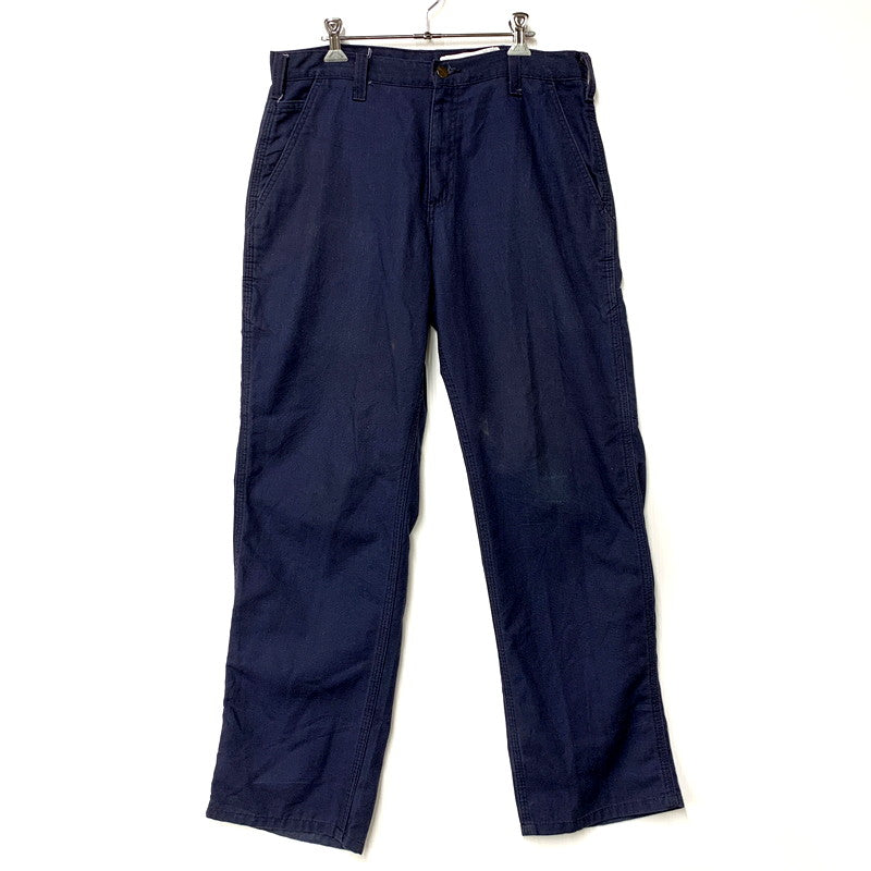 【中古品】【メンズ】 Carhartt カーハート DUNGAREE FIT PAINTER PANTS 383-20 ダンガリーフィット ペインターパンツ メキシコ製 ボトムス 157-250710-as-56-izu サイズ：32×30 カラー：ネイビー 万代Net店