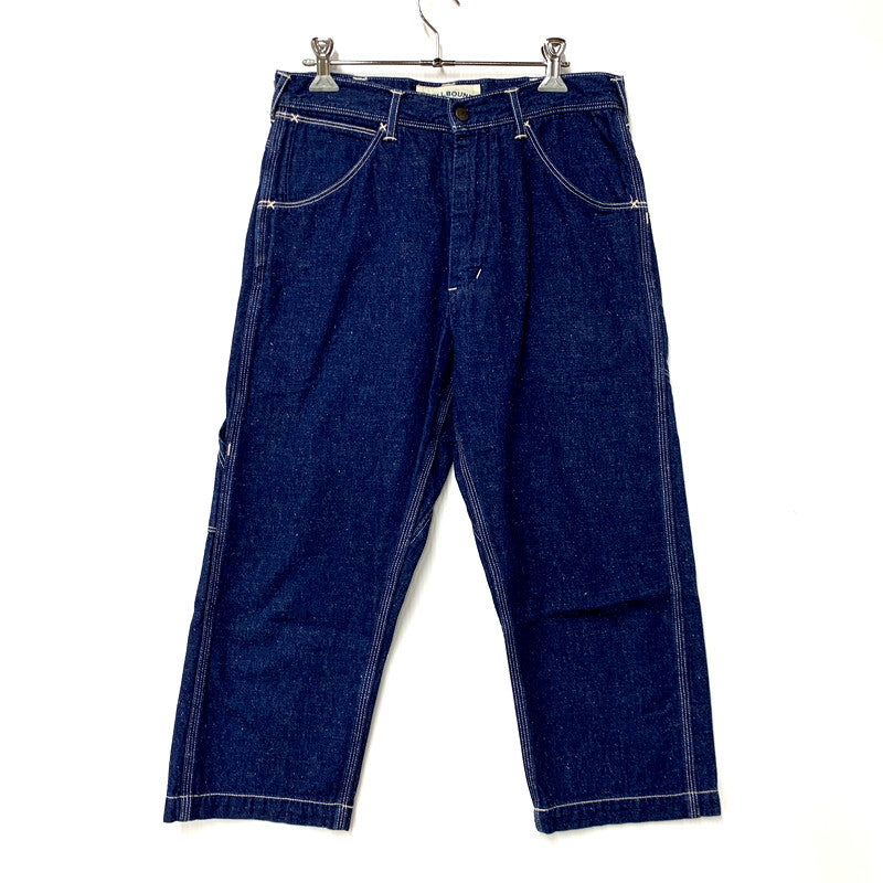 【中古品】【メンズ】 SPELLBOUND スペルバウンド CROPPED DENIM PANTS 45-2700 クロップド デニム パンツ ボトムス 156-250708-as-34-izu サイズ：28 カラー：インディゴ 万代Net店