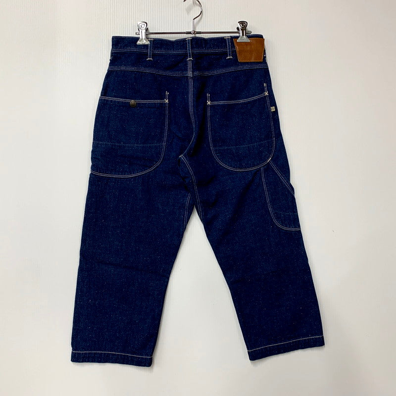 【中古品】【メンズ】 SPELLBOUND スペルバウンド CROPPED DENIM PANTS 45-2700 クロップド デニム パンツ ボトムス 156-250708-as-34-izu サイズ：28 カラー：インディゴ 万代Net店