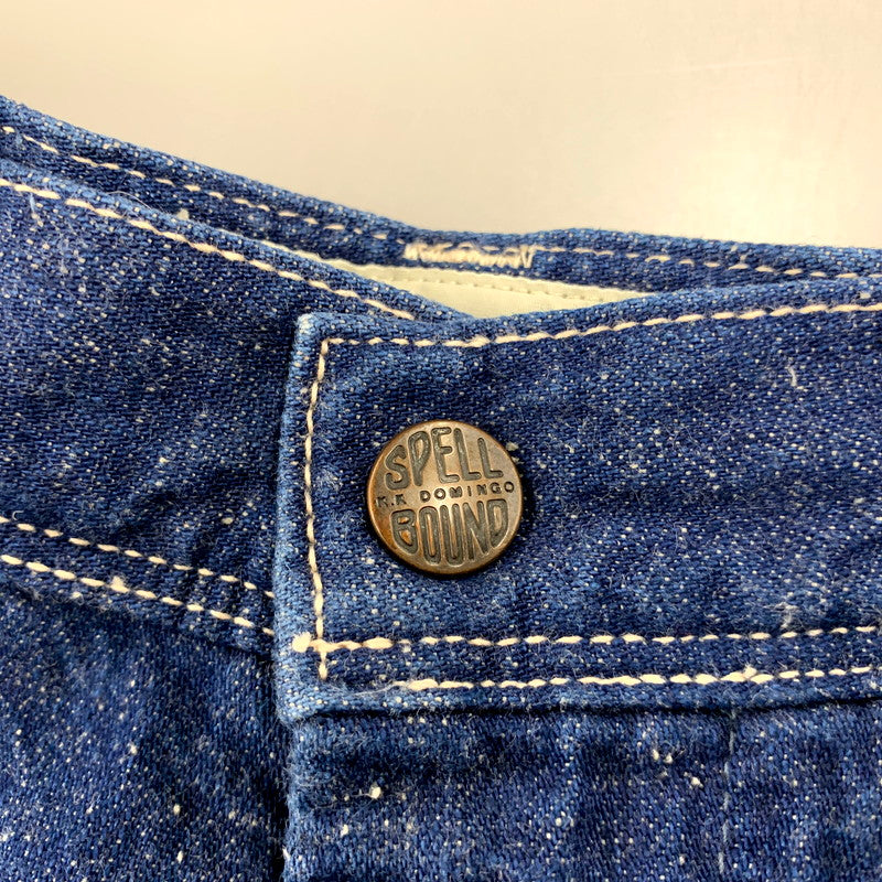 【中古品】【メンズ】 SPELLBOUND スペルバウンド CROPPED DENIM PANTS 45-2700 クロップド デニム パンツ ボトムス 156-250708-as-34-izu サイズ：28 カラー：インディゴ 万代Net店