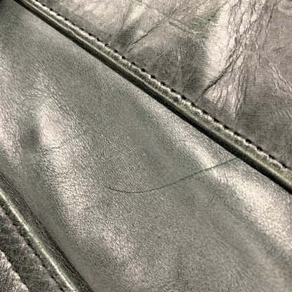 【中古品】【メンズ】 R.B.C ZIPPER FLY LEATHER PANTS ジッパーフライ レザーパンツ ボトムス 145-250527-as-45-izu サイズ：34 カラー：ブラック 万代Net店