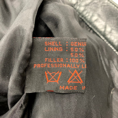 【中古品】【メンズ】 R.B.C ZIPPER FLY LEATHER PANTS ジッパーフライ レザーパンツ ボトムス 145-250527-as-45-izu サイズ：34 カラー：ブラック 万代Net店