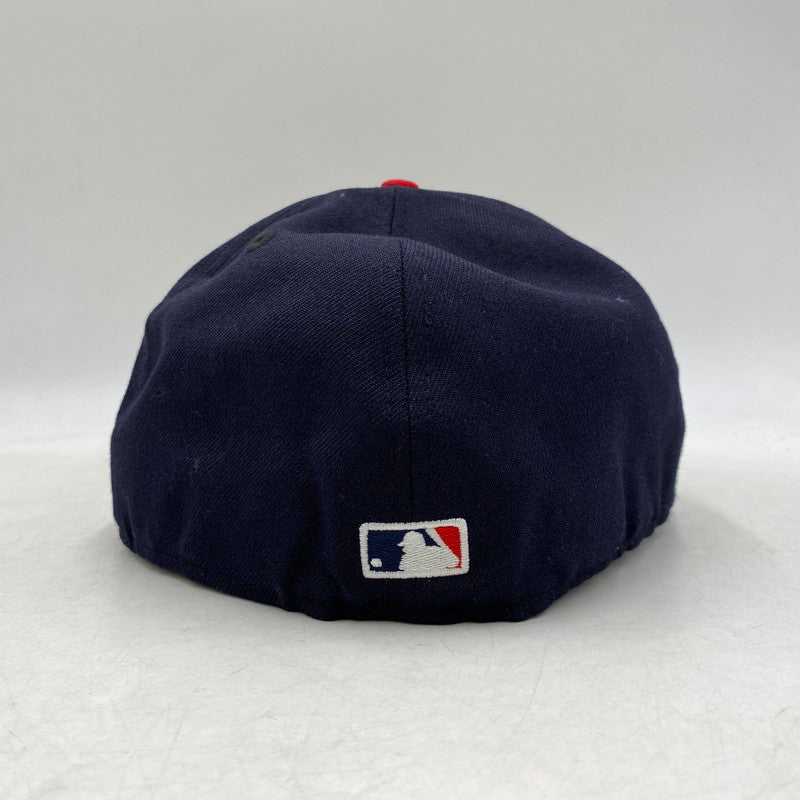 【中古品】【メンズ/レディース】 NEW ERA ニューエラ 59FIFTY ST. LOUIS CARDINALS BB CAP セントルイス カージナルス ベースボールキャップ 2006年優勝記念 帽子 185-250725-as-08-izu サイズ：8（63.5cm） カラー：ネイビー×レッド 万代Net店