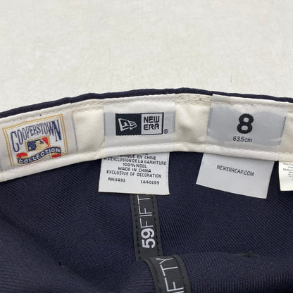 【中古品】【メンズ/レディース】 NEW ERA ニューエラ 59FIFTY ST. LOUIS CARDINALS BB CAP セントルイス カージナルス ベースボールキャップ 2006年優勝記念 帽子 185-250725-as-08-izu サイズ：8（63.5cm） カラー：ネイビー×レッド 万代Net店