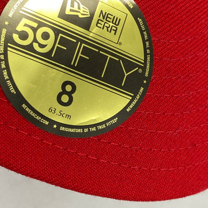 【中古品】【メンズ/レディース】 NEW ERA ニューエラ 59FIFTY ST. LOUIS CARDINALS BB CAP セントルイス カージナルス ベースボールキャップ 2006年優勝記念 帽子 185-250725-as-08-izu サイズ：8（63.5cm） カラー：ネイビー×レッド 万代Net店