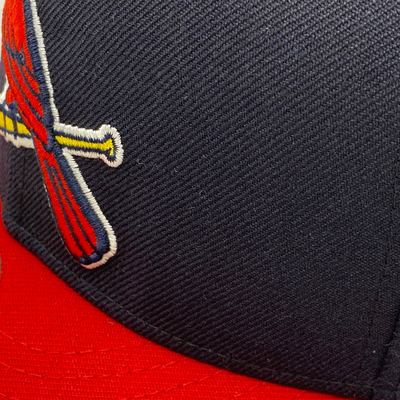 【中古品】【メンズ/レディース】 NEW ERA ニューエラ 59FIFTY ST. LOUIS CARDINALS BB CAP セントルイス カージナルス ベースボールキャップ 2006年優勝記念 帽子 185-250725-as-08-izu サイズ：8（63.5cm） カラー：ネイビー×レッド 万代Net店
